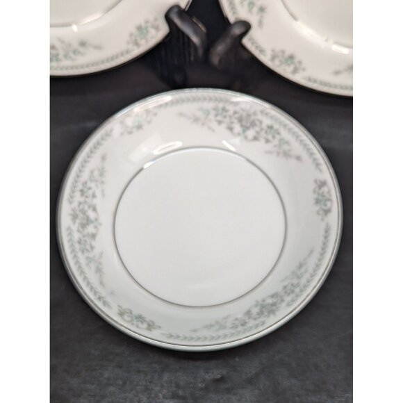 Rose China Japan 3801 Brenda 2 Bread Plate 6 3/8" 1 Berry Bowl 5 1/8" - Picture 6 of 9